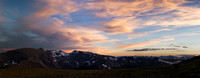 Sunset Colors over the Continental Divide