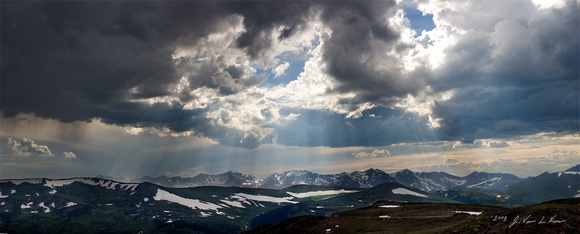 Building Storm over the Continental Divide