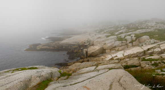 Foggy Day, Peggy's Cove Bay